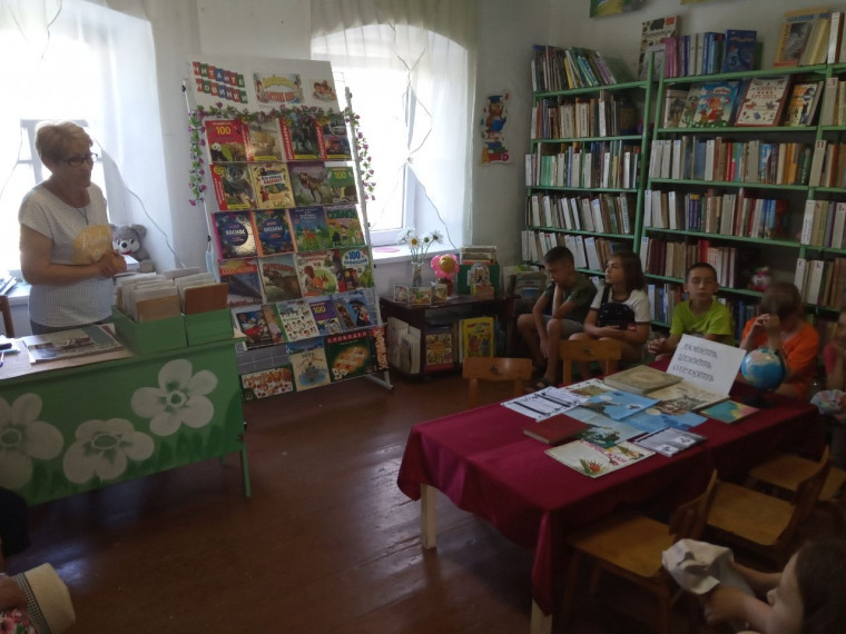 "Капитошка" в библиотеке.